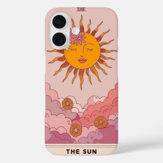 Coques Case-Mate iPhone Céleste,Cartes de tarot  (Verso)