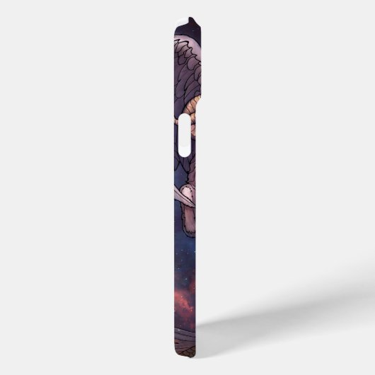 Coques Case-Mate iPhone Céleste et sirène (Verso / Droite)