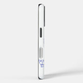 Coques Case-Mate iPhone Celestial Blue Tree of Life Line Art: Geometric (Verso / Droite)