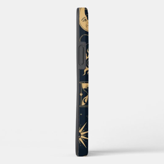 Coques Case-Mate iPhone Celestial boho seamless pattern (Verso / Droite)