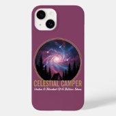 Coques Case-Mate iPhone Celestial Camper Galaxy Night Scene (Verso)