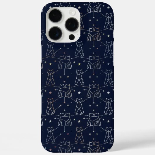 Coques Case-Mate iPhone Celestial Cat Constellation iPhone Case (Verso)