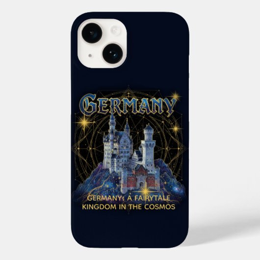 Coques Case-Mate iPhone Celestial Germany Neuschwanstein Castle Art (Verso)