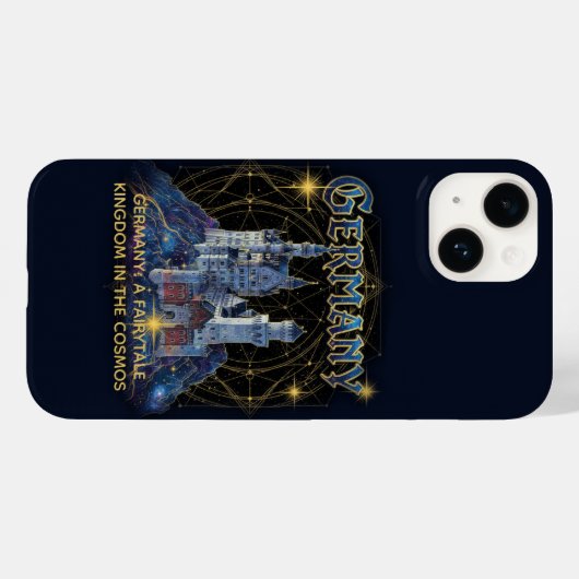 Coques Case-Mate iPhone Celestial Germany Neuschwanstein Castle Art (Verso (horizontal))