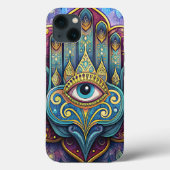 Coques Case-Mate iPhone Celestial Hamsa  (Verso)