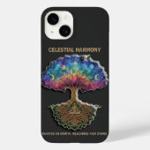 Coques Case-Mate iPhone Celestial Harmony Tree | Cosmic Meditation Mandala (Verso)