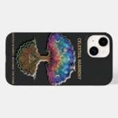 Coques Case-Mate iPhone Celestial Harmony Tree | Cosmic Meditation Mandala (Verso (horizontal))