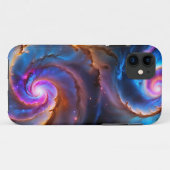 Coques Case-Mate iPhone "Celestium" - Nebula et Galaxies (Dos (Horizontal))