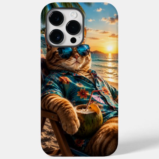 Coques Case-Mate iPhone Cell Phone Case Funny Cat v4.04 (Verso)