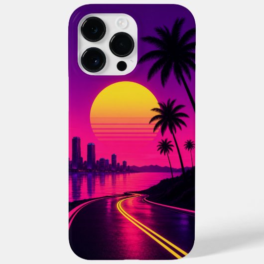 Coques Case-Mate iPhone Cell Phone Case The Sunset City (Verso)