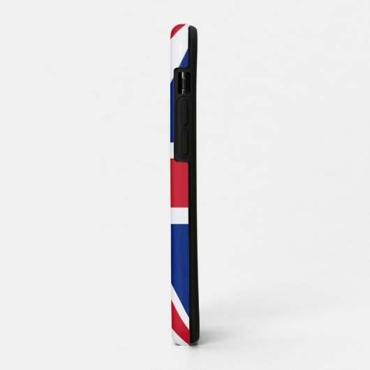Coques Case-Mate iPhone Cell Phone Case With England Flag (Dos/Gauche)