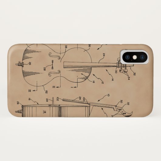 Coques Case-Mate iPhone Cello (Dos (Horizontal))