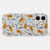 Coques Case-Mate iPhone Cellos et Black Music Notes (Verso (horizontal))