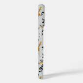 Coques Case-Mate iPhone Cellos et Black Music Notes (Verso / Droite)