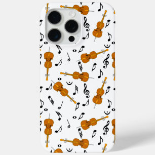 Coque iPhone 15 Pro Max Cellos et Black Music Notes