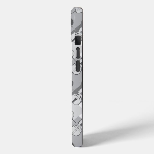 Coques Case-Mate iPhone Cellos Gray (Verso / Gauche)