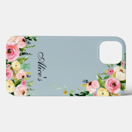 Coques Case-Mate iPhone Cellulaire floral/coque iPid (Verso (horizontal))