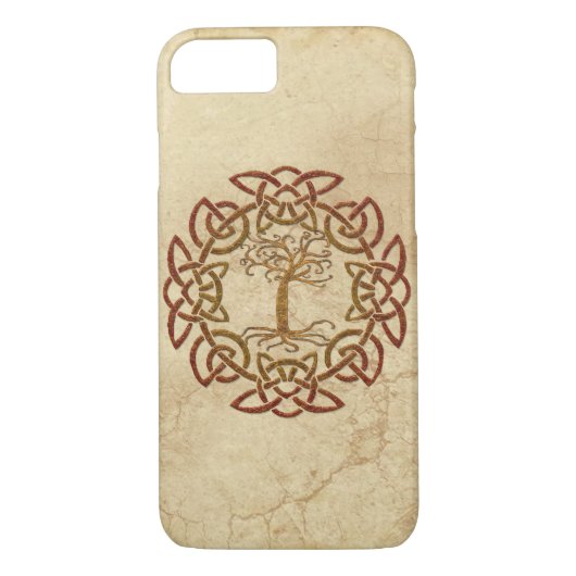 Coques Case-Mate iPhone Céltic Circle Viking Tree of Life Téléphone Case (Dos)