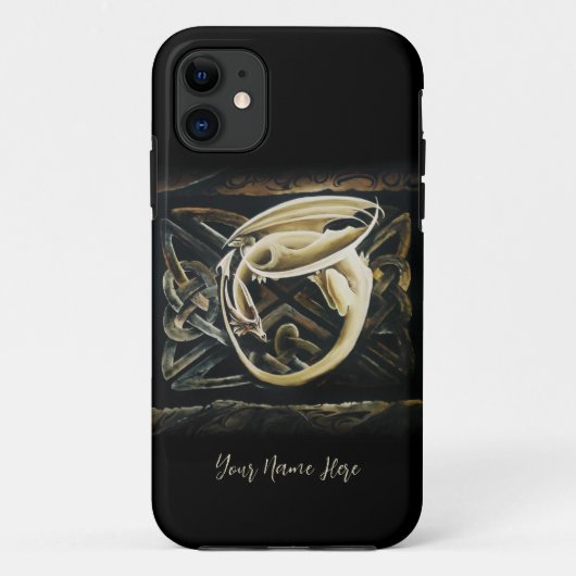 Coques Case-Mate iPhone Céltic Knot Creative Dragon (Dos)
