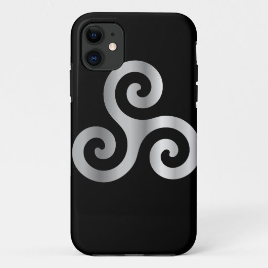 Coques Case-Mate iPhone Celtic Neopaganism triskelion.jpg en spirale (Dos)