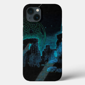 Etui iPhone Case-Mate Celtic Stonehenge, Moon & Stars Astronomy Royaume-