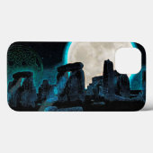 Coques Case-Mate iPhone Celtic Stonehenge, Moon & Stars Astronomy Royaume- (Verso (horizontal))
