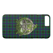 Coques Case-Mate iPhone Celtic Trinity Knot Et Clan Davidson Tartan (Dos (Horizontal))