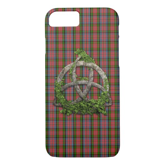 Coques Case-Mate iPhone Celtic Trinity Knot Et Clan MacPherson Tartan (Dos)