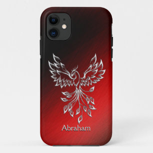 Case-Mate iPhone Case Cendres noires rouges et Phoenix personnel