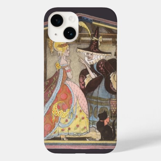 Coques Case-Mate iPhone Cendrillon et la Fée Marraine, Conte de Fées Vinta (Verso)
