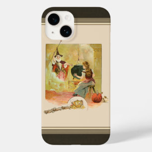 Coque Pour iPhone 14 Cendrillon et sa marraine fée