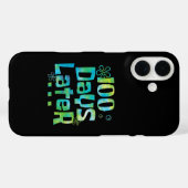 Coques Case-Mate iPhone Cent jours plus tard 100e jour de l'école (Verso (horizontal))