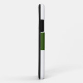 Coques Case-Mate iPhone Centre Vert Foncé Chic Et Simples Sur Blanc (Dos/Droite)