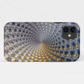 Coques Case-Mate iPhone Centrifractalité - Art Fractal (Dos (Horizontal))