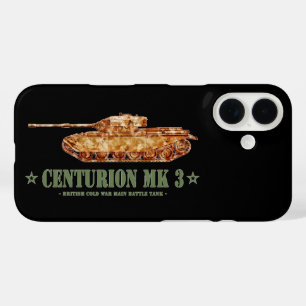 Coques iPhone 16 Centurion MK 3 Tank British MBT de guerre froide