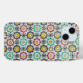 Coques Case-Mate iPhone Céramique marocaine Zellije (Verso (horizontal))