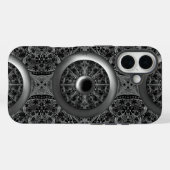 Coques Case-Mate iPhone Céramique noir (Verso (horizontal))
