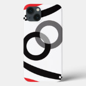 Coques Case-Mate iPhone Cercle arc géométrique (Verso)