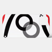 Coques Case-Mate iPhone Cercle arc géométrique (Verso (horizontal))