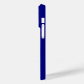 Coques Case-Mate iPhone Cercle Futuriste Avec Monogramme Sci-Fi Marine Ble (Verso / Gauche)