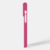 Coques Case-Mate iPhone Cercle Futuriste Avec Rose Monogramme Sci-Fi Rose (Verso / Gauche)