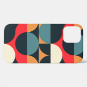 Coques Case-Mate iPhone Cercle l'illusion d'un motif transparent. (Verso (horizontal))