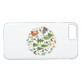 Coques Case-Mate iPhone Cercle scandinave d'illustrations de style (Dos (Horizontal))