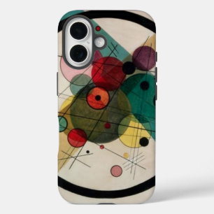 Coques iPhone 16 Cercles Abstraits Kandinsky