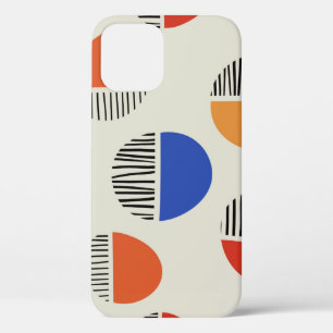 Case-Mate iPhone Case Cercles Abstraits motif transparent, arrière - pla