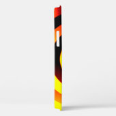 Coques Case-Mate iPhone cercles arrière - plans géométriques motif en coul (Verso / Droite)