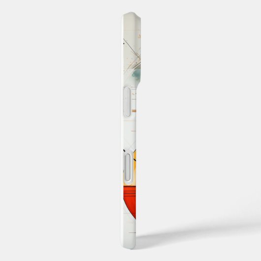 Coques Case-Mate iPhone Cercles artistiques Abstraits (Verso / Droite)