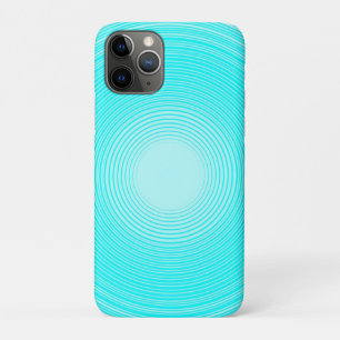 Case-Mate iPhone Case Cercles bleu clair sur un arrière - plan bleu clai