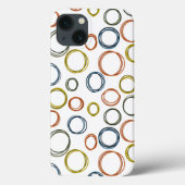 Coques Case-Mate iPhone Cercles Boho (Verso)
