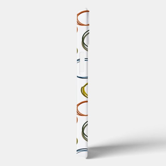 Coques Case-Mate iPhone Cercles Boho (Verso / Droite)